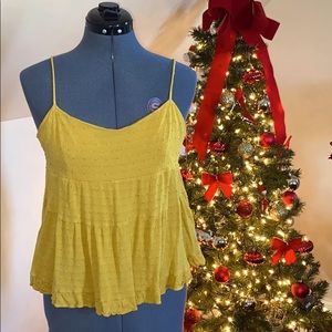 Flowy yellow cami